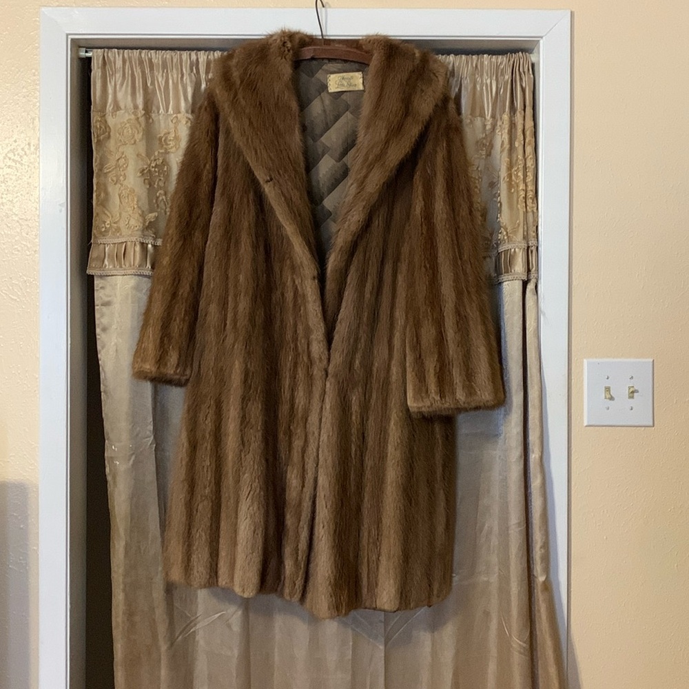Macys Little Shop Fur Coat (Vintage)